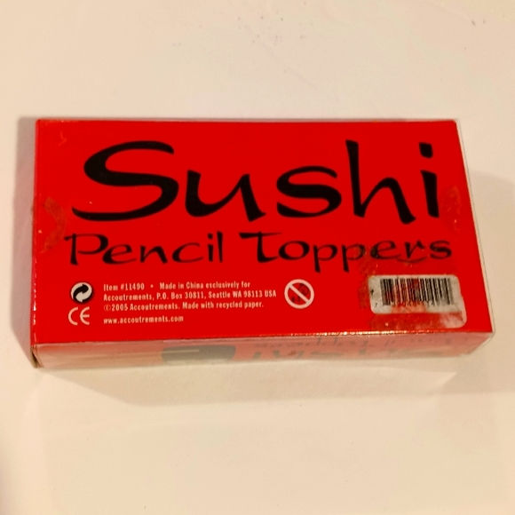 Sushi Novelty Pencil Toppers - Picture 3 of 3
